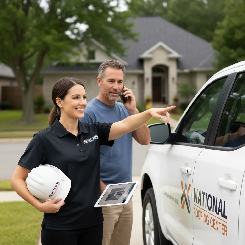 National Roofing Center customer support in Brownsboro